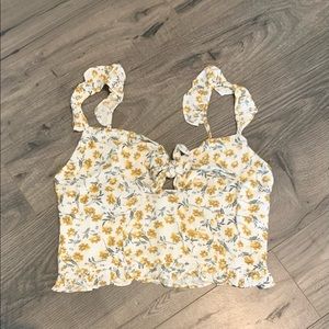 Floral Crop Top